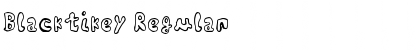 Download Blacktikey Regular Font Title Preview