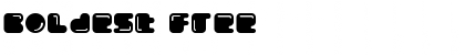 Download Boldest Free Font Title Preview