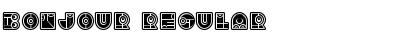 Download Bonjour Regular Font Title Preview
