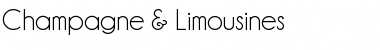 Download Champagne & Limousines Regular Font Title Preview