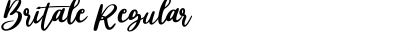 Download Britale Regular Font Title Preview