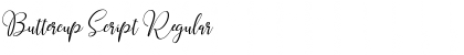 Download Buttercup Script Regular Font Title Preview