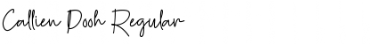 Download Callien Pooh Regular Font Title Preview