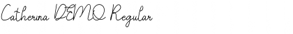 Download Catherina DEMO Regular Font Title Preview