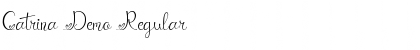 Download Catrina Demo Regular Font Title Preview