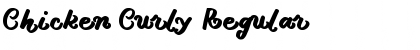 Download Chicken Curly Regular Font Title Preview