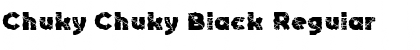 Download Chuky Chuky Black Regular Font Title Preview