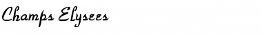 Download Champs Elysees Regular Font Title Preview