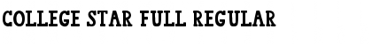 Download College Star Full Regular Font Title Preview