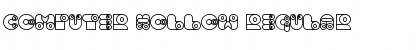 Download Computer Hollow Regular Font Title Preview