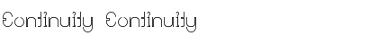 Download Continuity Continuity Font Title Preview