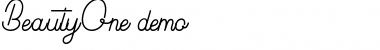 Download Beauty One Regular Font Title Preview
