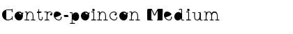Download Contre-poincon Medium Font Title Preview