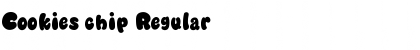 Download Cookies chip Regular Font Title Preview
