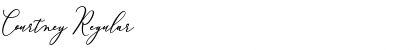 Download Courtney Regular Font Title Preview