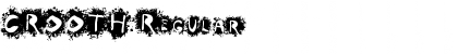 Download CROOTH Regular Font Title Preview