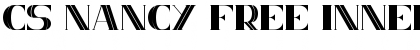 Download CS Nancy Free Inner Regular Font Title Preview