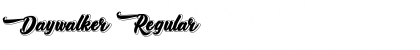 Download Daywalker Regular Font Title Preview