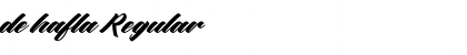 Download de hafla Regular Font Title Preview