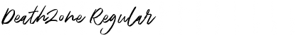 Download DeathZone Regular Font Title Preview