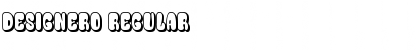 Download Designero Regular Font Title Preview