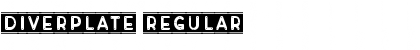 Download Diverplate Regular Font Title Preview