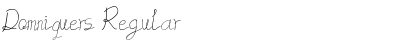 Download Domniquers Regular Font Title Preview