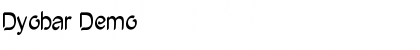 Download Dyobar Demo Font Title Preview