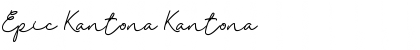 Download Epic Kantona Kantona Font Title Preview