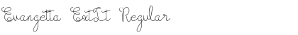 Download Evangetta ExtLt Regular Font Title Preview
