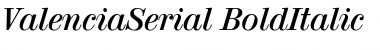 Download ValenciaSerial Font