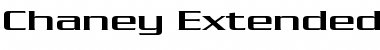 Download Chaney Extended Normal Font Title Preview