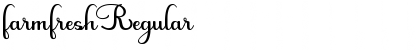 Download farmfresh Regular Font Title Preview