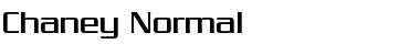 Download Chaney Normal Font Title Preview