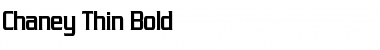 Download Chaney Thin Bold Font Title Preview