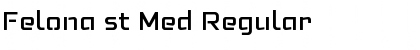 Download Felona st Med Regular Font Title Preview