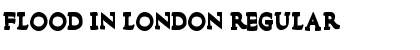 Download Flood In London Regular Font Title Preview