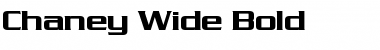 Download Chaney Wide Bold Font Title Preview