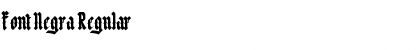 Download Font Negra Regular Font Title Preview