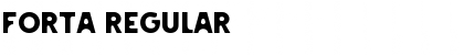 Download FORTA Regular Font Title Preview