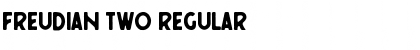 Download Freudian Two Regular Font Title Preview