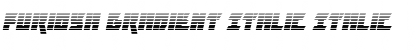 Download Furiosa Gradient Italic Italic Font Title Preview
