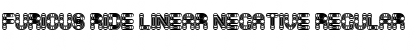 Download Furious Ride Linear Negative Regular Font Title Preview