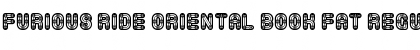 Download Furious Ride Oriental Book Fat Regular Font Title Preview