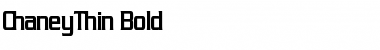 Download ChaneyThin Bold Font Title Preview