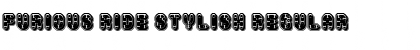 Download Furious Ride Stylish Regular Font Title Preview