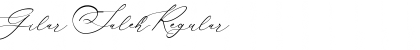 Download Gilar Saleh Regular Font Title Preview