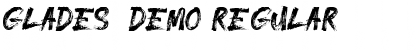 Download GLADES  DEMO Regular Font Title Preview