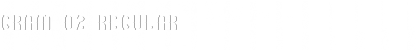 Download GRAM 02 Regular Font Title Preview