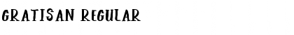 Download GRATISAN Regular Font Title Preview
